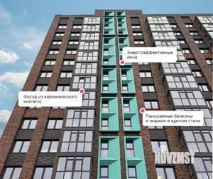 3-к квартира, вторичка, 72м2, 12/13 этаж