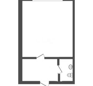 Студия квартира, вторичка, 18м2, 3/5 этаж