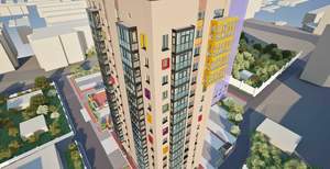 3-к квартира, строящийся дом, 80м2, 3/16 этаж