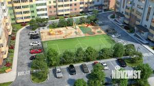 2-к квартира, строящийся дом, 64м2, 4/5 этаж