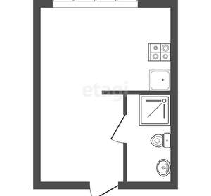 Студия квартира, вторичка, 13м2, 4/5 этаж