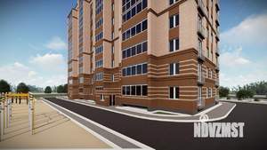 2-к квартира, строящийся дом, 58м2, 1/10 этаж