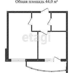 1-к квартира, вторичка, 41м2, 6/10 этаж