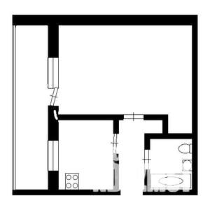 1-к квартира, вторичка, 31м2, 1/9 этаж