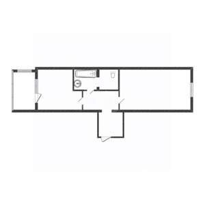 1-к квартира, вторичка, 41м2, 7/10 этаж