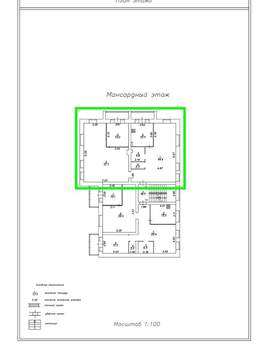 3-к квартира, сданный дом, 129м2, 5/5 этаж