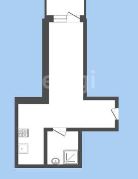Студия квартира, вторичка, 18м2, 8/9 этаж