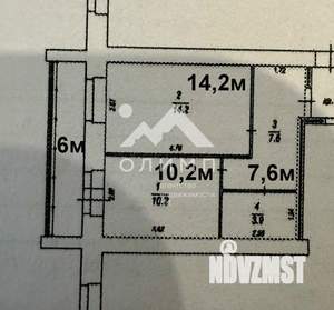1-к квартира, вторичка, 36м2, 5/8 этаж