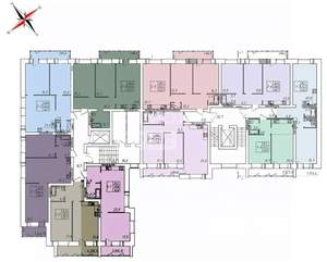 1-к квартира, вторичка, 53м2, 10/10 этаж