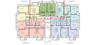 1-к квартира, вторичка, 42м2, 1/3 этаж