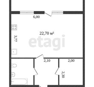1-к квартира, вторичка, 36м2, 10/10 этаж
