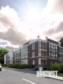 1-к квартира, строящийся дом, 42м2, 3/3 этаж