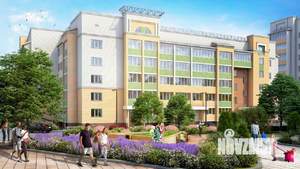 2-к квартира, строящийся дом, 55м2, 2/9 этаж