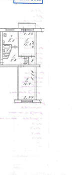 2-к квартира, вторичка, 45м2, 3/5 этаж