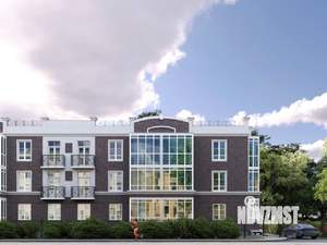 1-к квартира, строящийся дом, 42м2, 1/3 этаж