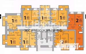 1-к квартира, вторичка, 40м2, 3/10 этаж