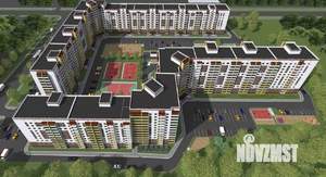 2-к квартира, строящийся дом, 65м2, 8/10 этаж