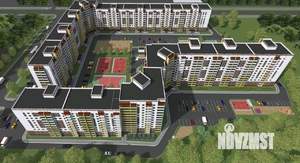 2-к квартира, строящийся дом, 56м2, 9/10 этаж