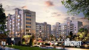 1-к квартира, строящийся дом, 42м2, 5/5 этаж