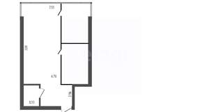 2-к квартира, вторичка, 69м2, 4/6 этаж