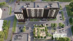 Студия квартира, строящийся дом, 29м2, 8/12 этаж