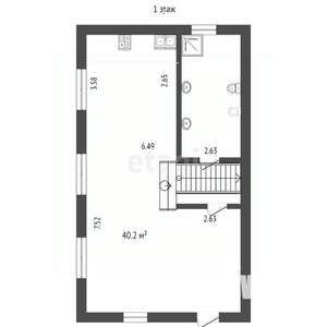 4-к квартира, вторичка, 170м2, 2/2 этаж