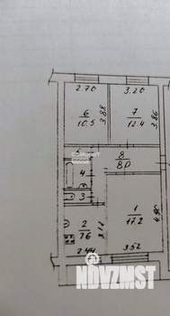 3-к квартира, вторичка, 64м2, 2/5 этаж
